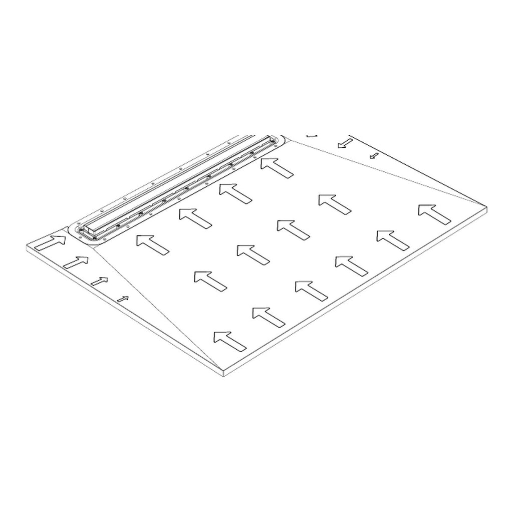 Impey aqua dec linear 3 4 gradient diagram