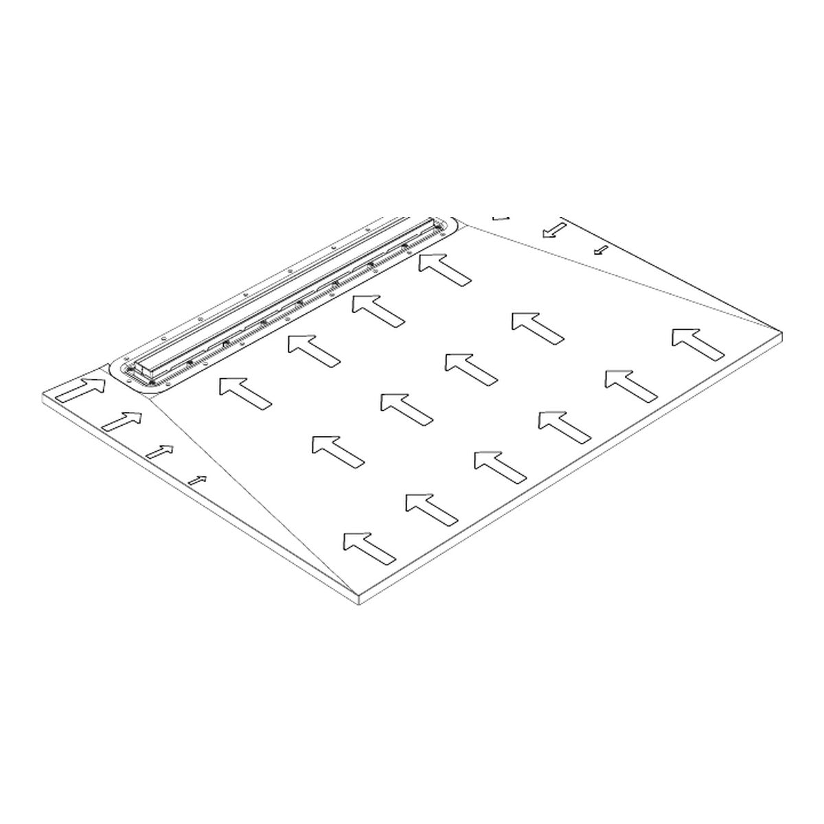 Impey aqua dec linear 3 4 gradient diagram