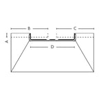 Impey aqua dec linear 3 5 technical drawing
