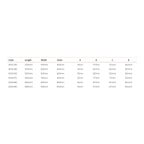Impey aqua dec linear 3 6 size table