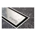Impey linear drain polished stainless