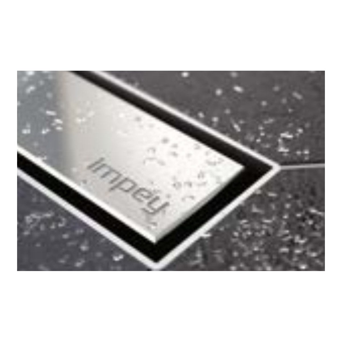 Impey linear drain polished stainless