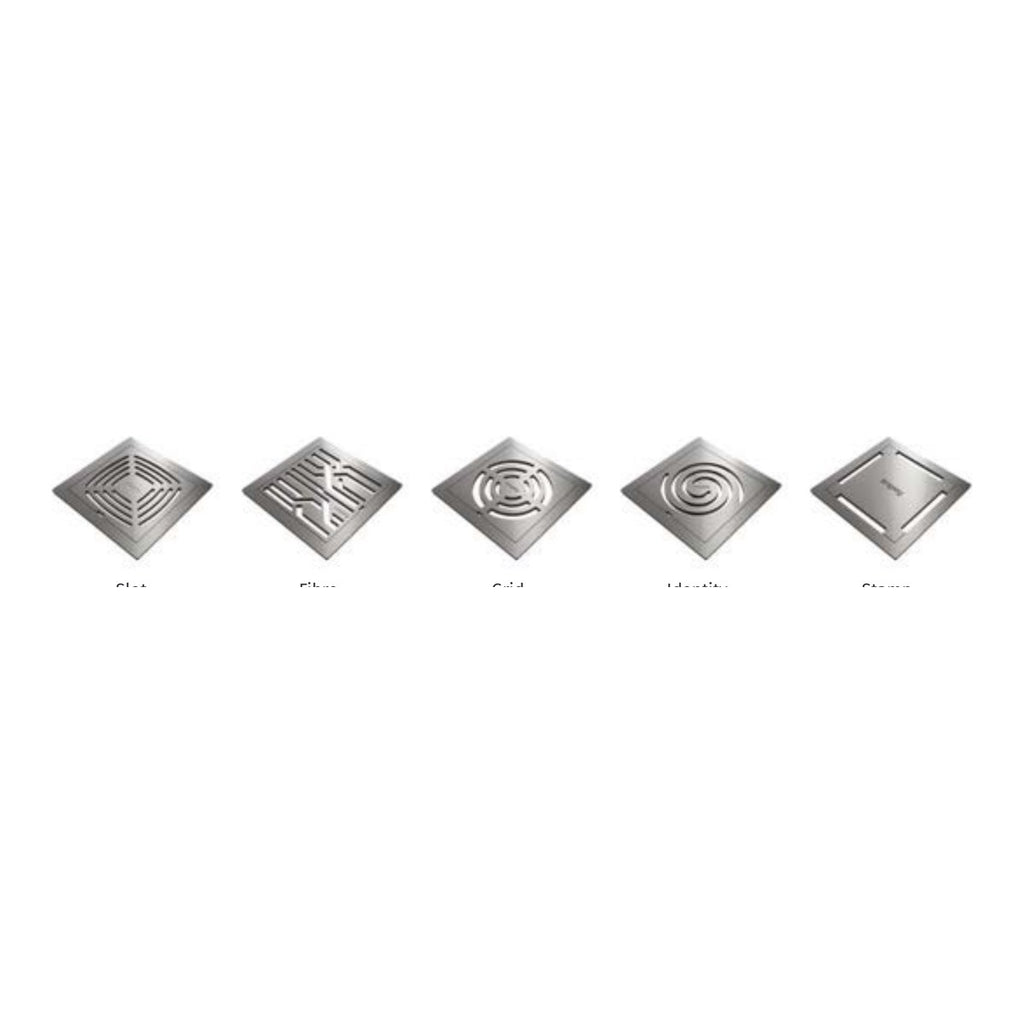 Impey square wetroom drain pattern range