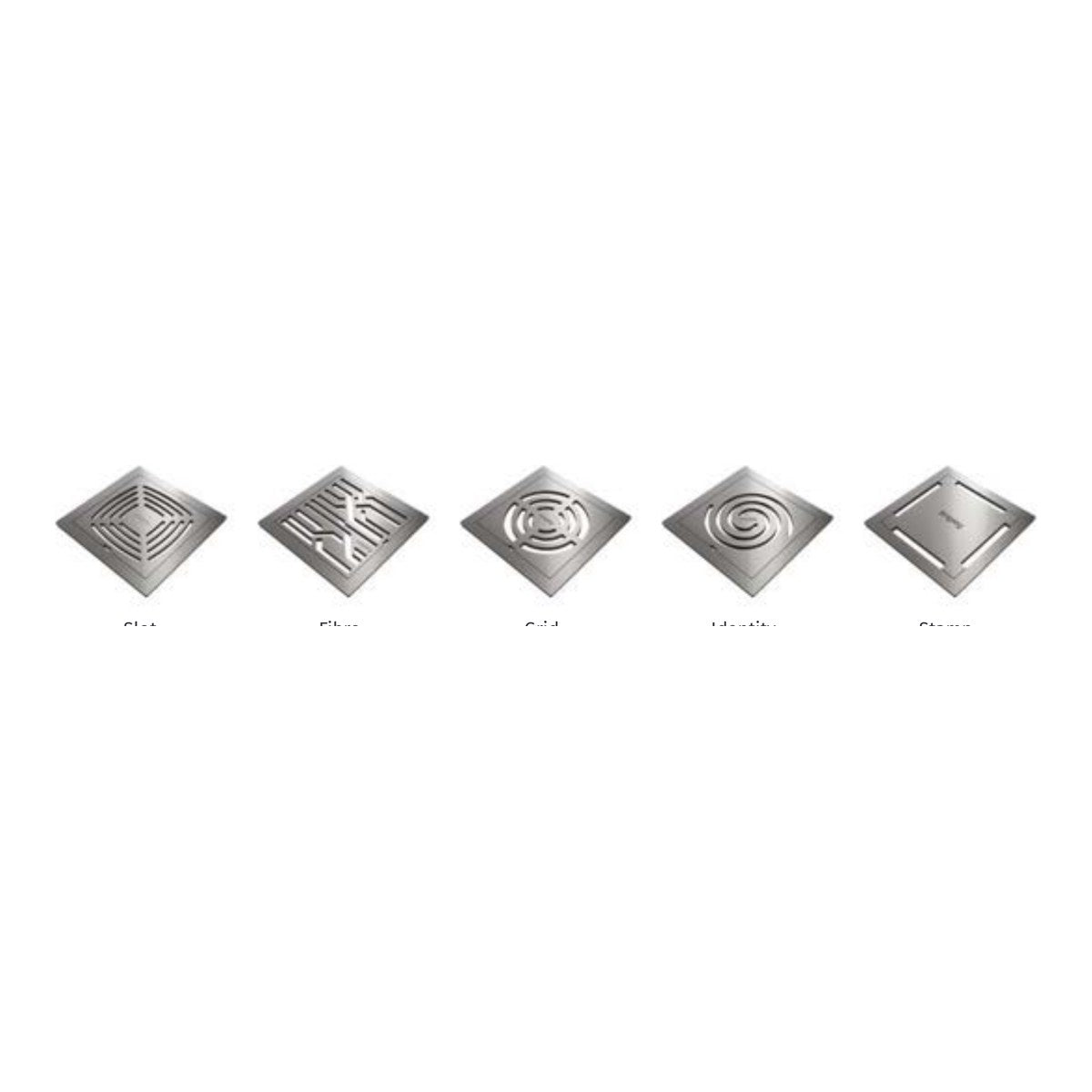 Impey square wetroom drain pattern range