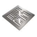 Impey square drain Fibre pattern