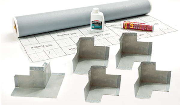 Impey WaterGuard waterproofing tanking kit components