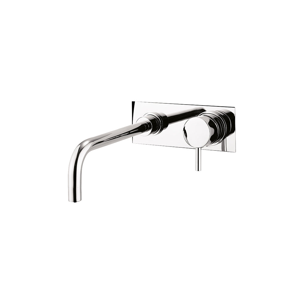 Crosswater Kai Lever Basin 2 Hole Set with Backplate
