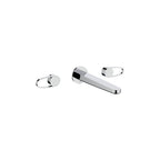 Crosswater Lazo 3 Hole Wall Basin Tap in Chrome