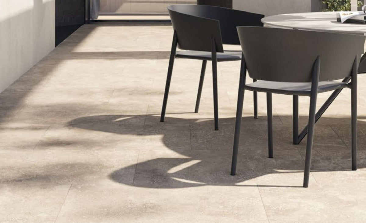 COEM Luberon ivoire 60x90 esterno rettificato lifestyle