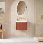 Crosswater Mada 500 Drawer Unit with Basin in Soft Clay, No Tap Hole