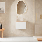 Crosswater Mada 500 Drawer Unit with Basin in Matt White, 1 Tap Hole