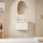 Crosswater Mada 600 Drawer Unit with Basin in Matt White, 1 Tap Hole
