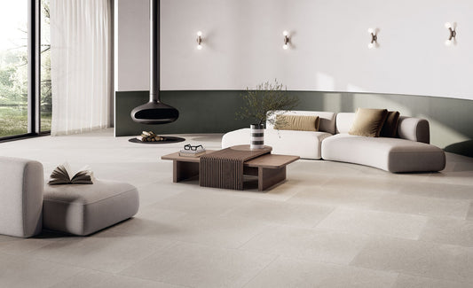 COEM Maison Blanche light grey 60x90 naturale rettificato lifestyle