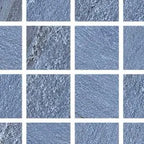 Fioranese Marmorea Intensa Azul Bahia mosaico 5x5 swatch