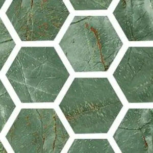Fioranese Marmorea Intensa Emerald Dream mosaico exa swatch