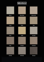 Microforce Rustik Textured Microcement colour chart