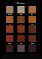 Microforce Thin Microcement colour chart