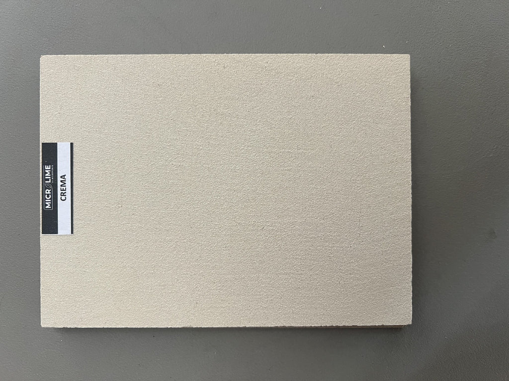 Microlime Natural Lime Microcement – applied surface texture