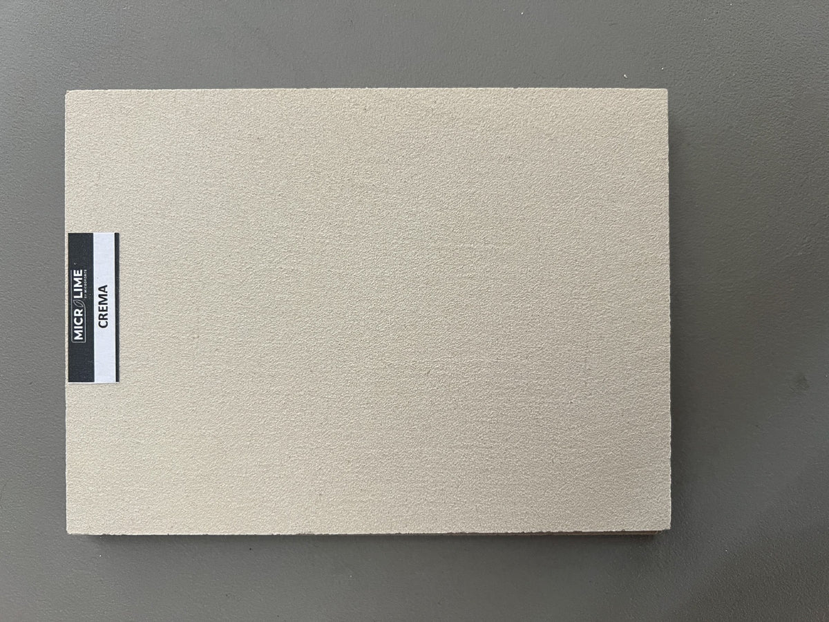 Microlime Natural Lime Microcement – applied surface texture