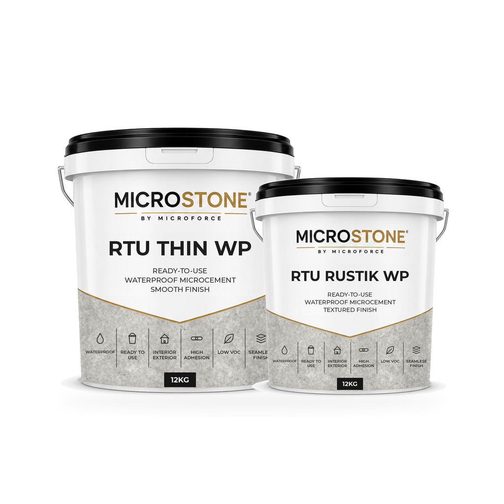 Microforce RTU Waterproof Microcement – Microstone pack