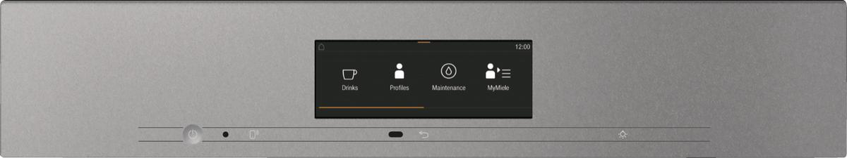 Miele CVA 7845 built-in bean-to-cup coffee machine with DirectWater, graphite grey – view 2
