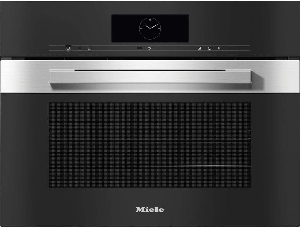 Miele DGC 7840 HC Pro compact combination steam oven, stainless steel/CleanSteel