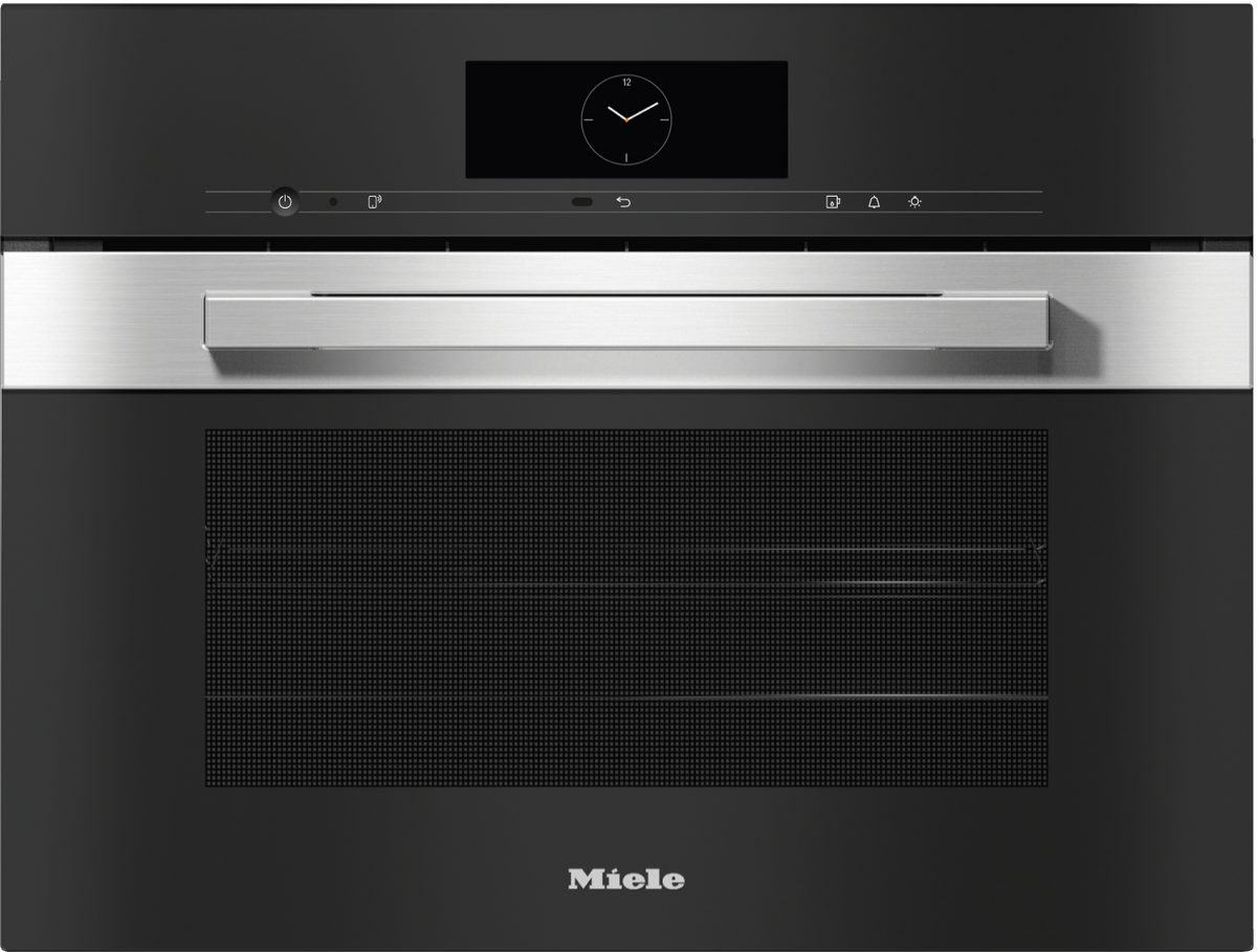 Miele DGC 7840 HC Pro compact combination steam oven, stainless steel/CleanSteel