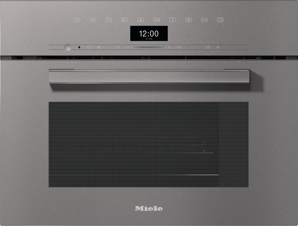 Miele DGM 7440 steam oven with microwave, graphite grey