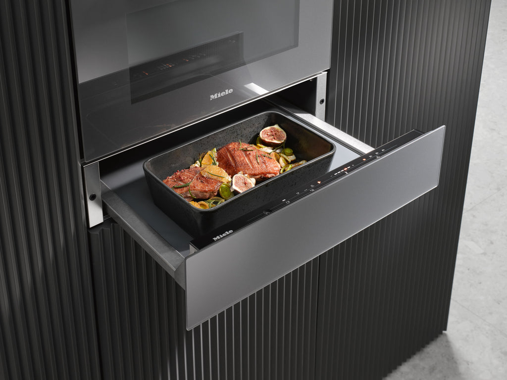 Miele ESW 7010 14 cm gourmet warming drawer, graphite grey – view 3