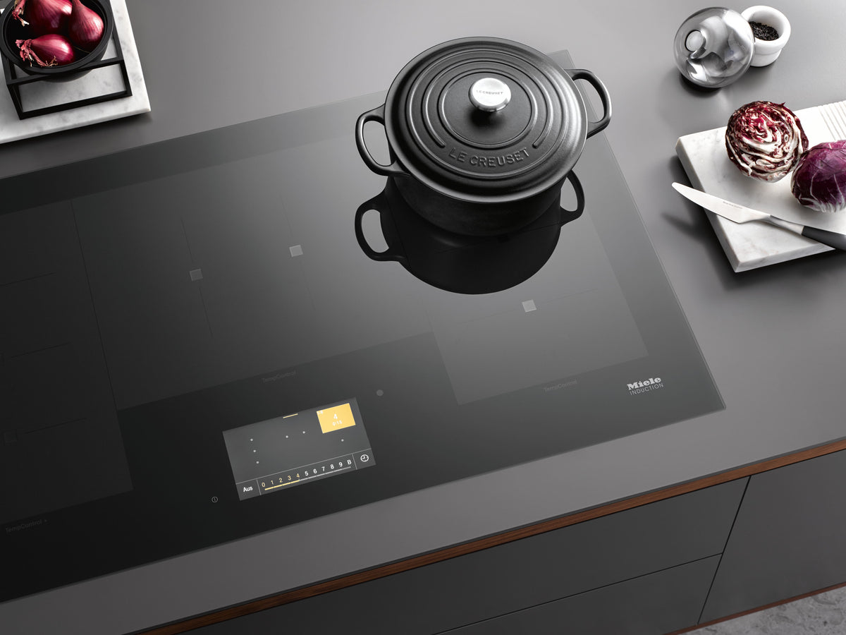Miele KM 7999 FL 93.6 cm induction hob, black – view 3