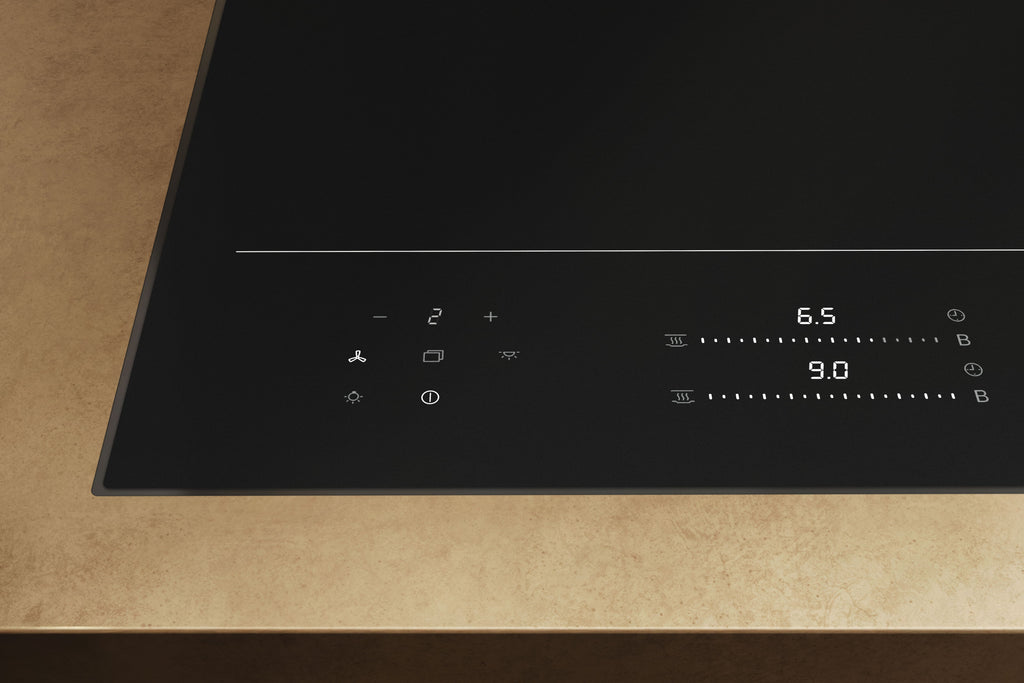 Miele KM 8685-2 FL MattFinish 80 cm full-surface induction hob, matt black – view 3