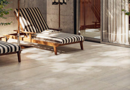 Coem Milano Sublime Lume gresX2 20mm outdoor porcelain paving, laid installation