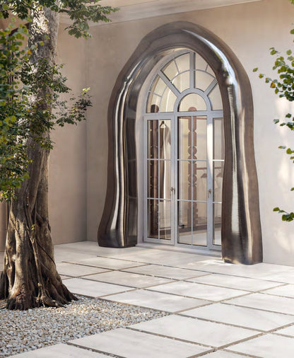 Coem Milano Sublime Puro gresX2 20mm outdoor porcelain paving, laid installation