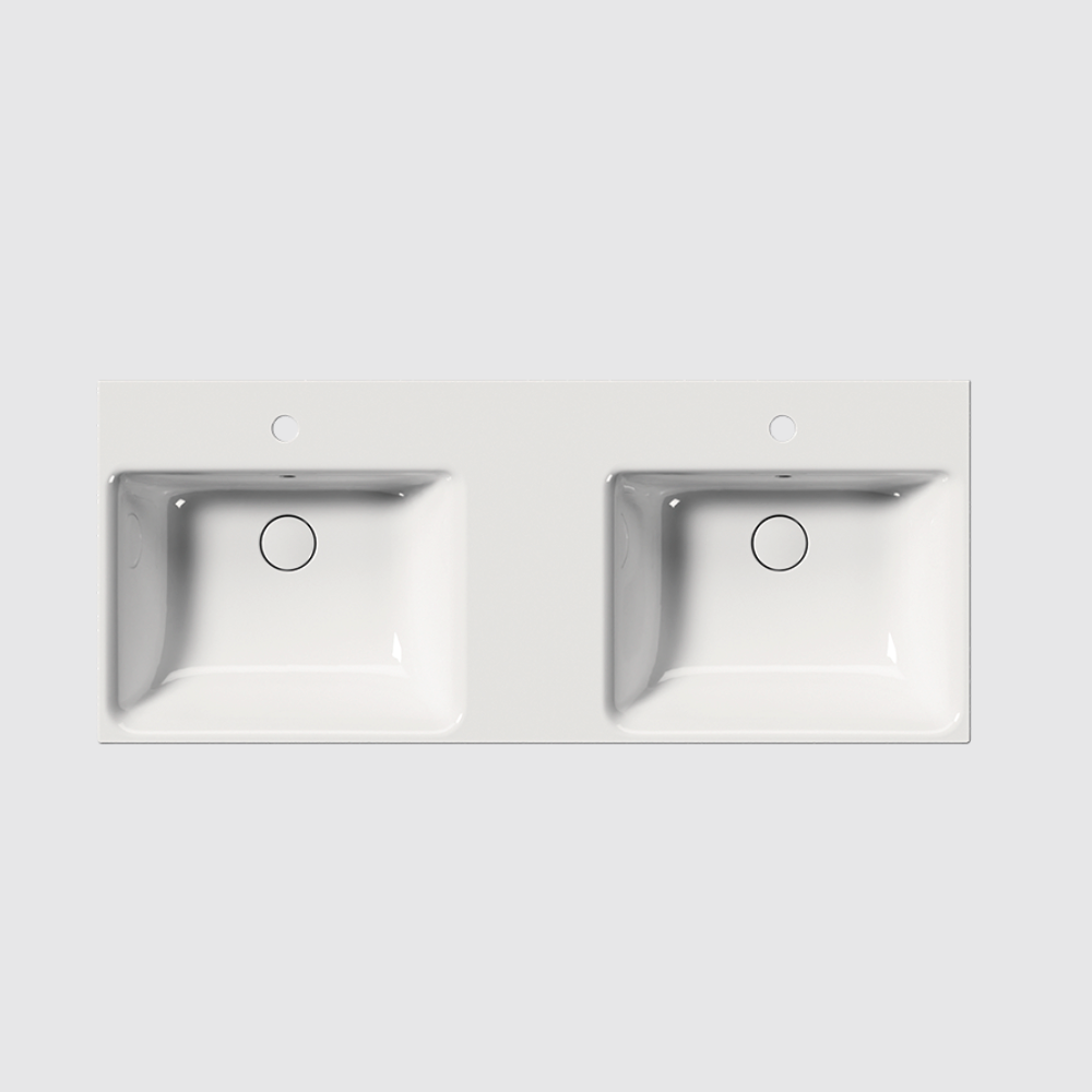 GSI Nubes 120 x 50 Double Wall Hung Basin GS9625