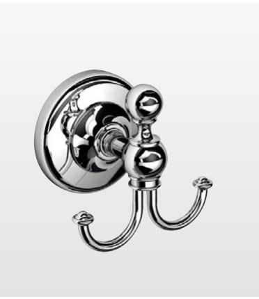 Origins Living Albany Double Hook in Chrome