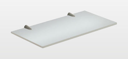 Origins Living Artemis Glass Shelf in Chrome
