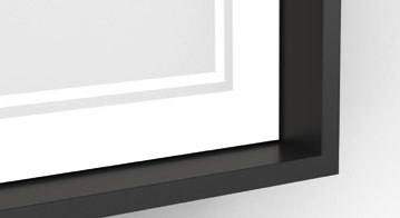 Origins Living Astoria LED Mirror shown at Cool White 6000K