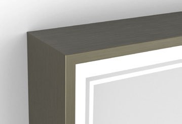 Origins Living Astoria LED Mirror in Brushed Light Bronze