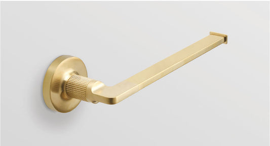 Origins Living Baxter Open Towel Bar in Brushed Brass