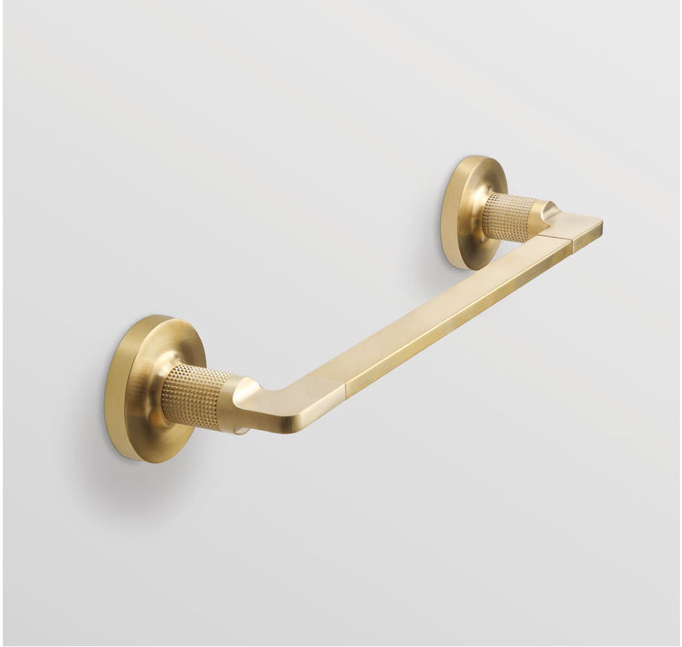 Origins Living Baxter Towel Rail in Brushed Brass