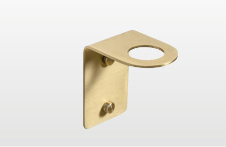 Origins Living Bottle Holder 1-Hole in Brushed Brass