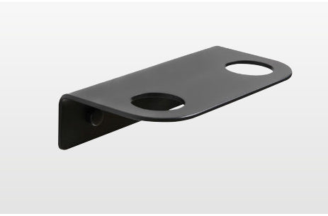 Origins Living Bottle Holder 2-Hole in Matt Black