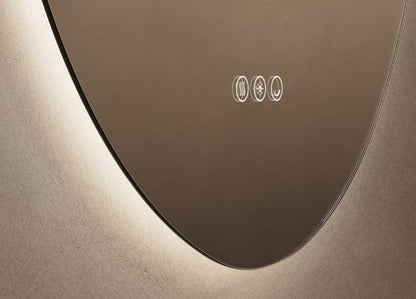Origins Living Claris Organic 58 LED Mirror detail