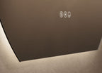 Origins Living Claris Oval Cut LED Mirror detail