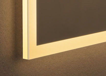 Origins Living Cleo Rectangular LED Mirror detail