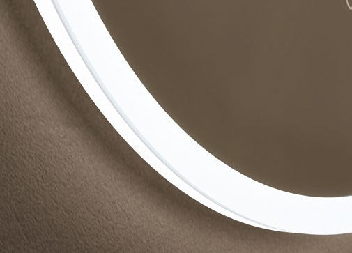 Origins Living Cleo Round LED Mirror detail