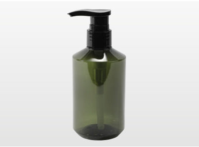 Origins Living Dispenser Bottle 300ml & Pump in Green / Matt Black