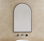 Origins Living Docklands Arch Mirror in a bathroom setting