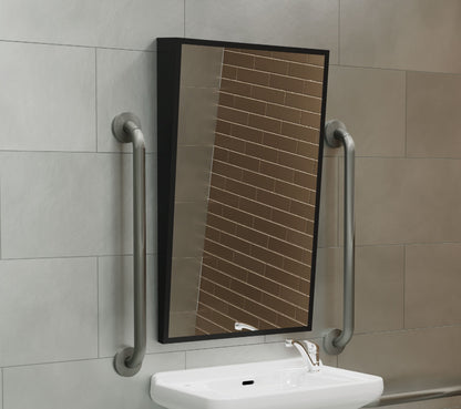 Origins Living Docklands Inclusive Angled Mirror in a bathroom setting
