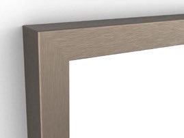 Origins Living Docklands Rectangular Mirror in Brushed Bronze